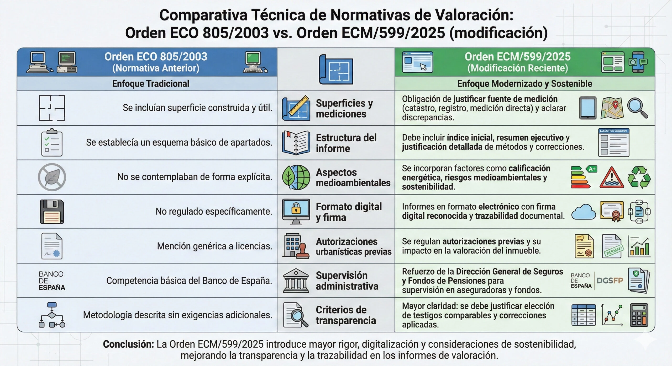 Infografía Ley de tasaciones 2026